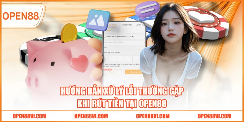 Hướng dẫn xử lý lỗi thường gặp khi rút tiền tại OPEN88